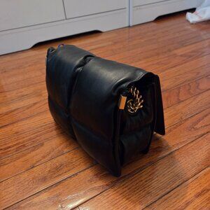 NEW Burberry Snip Quilted Chain-Link Crossbody Bag